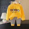 Conjunto de Ropa Interior para Niños, Algodón Puro, Ropa de Otoño para Niños, Pijamas, Ropa de Otoño para Bebé Niña, Pantalones de Otoño, Ropa para el Hogar, Ropa para Niños, Dibujos Animados al por Mayor