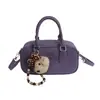 Bolsas de Nicho de Luxo para Mulheres, Nova Bolsa Transversal Versátil de Verão 2026, Bolsa de Mão Super Popular para o Escritório, Bolsa Bowling