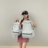 Mochila Escolar 2026 para Meninas do Ensino Médio, Mochila Estilo Ins, Mochila Leve de Viagem, Mochila Estilosa para Alunos do Ensino Fundamental, Personalizável