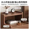 Mesita de noche de estilo chino nueva, modelo nuevo 2026, diseño pequeño y ultradelgado, elegante y atractivo, ideal para almacenamiento junto a la cama en el dormitorio