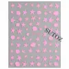 Estilo Ins Menina Energética Adesivos de Unha Estrelas do Mar Coloridas Conchas Verão Litoral Arte de Unha Clara Nude DIY