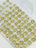 Rhinestones para Uñas Huashiyue Imitación 8mm Fondo Plano, Cristal K9 Súper Brillante Corte 33 para Uñas y Accesorios de Aretes al por Mayor