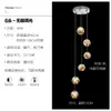 Luzes de Escada Estrela Lustre Longo Moderno Minimalista Edifício Composto Luz Luxo Criativo Villa Apartamento Loft Sala de Estar Farol