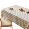 Mantel, No Lavable, Impermeable, Resistente al Aceite, Resistente al Calor, Rectangular, Nuevo Modelo 2026, Mantel para Mesa de Comedor, Lujo Ligero, Sensación de Alta Gama, Mantel para Mesa de Café