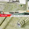 Pegatina de Cocina Patrón Mármol Prueba de Aceite Prueba de Humedad Impermeable Autoadhesiva Engrosada Gabinete Estufa de Cocina Resistente a Altas Temperaturas Pegatina para Humos
