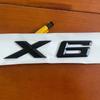 Adecuado para el nuevo logotipo de coche BMW serie X X1X2X3X4X5X6X7 logotipo de palabra logotipo trasero etiqueta trasera negro