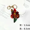 Novos Acessórios de Pingente Estilo Flor Pony do Fabricante Original, Chaveiros Decorativos para Roupas e Bolsas, Acessórios para Joias DIY