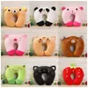 Al por mayor de fabricantes almohada de dibujos animados en forma de U almohada para la hora del almuerzo almohada para el cuello almohada en forma de U para la oficina almohada para el cuello de viaje almohada en forma de U