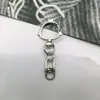 Acessórios de Joias DIY para Bonecas Pingente de Chaveiro de Metal em Formato de Frango Atacado Criativo Liga de Metal com Formato Especial Fivela de Mola