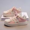 Zapatillas con Puntera de Concha para Niños 2025 Otoño e Invierno Nuevos Zapatos Casuales Estilo Coreano para Niñas Suela Suave Zapatos Deportivos para Correr para Niños Pequeños, Medianos y Grandes Estudiantes