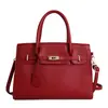 Bolso Kelly Platino, Bolso de Moda para Mujer, Bolso Color Block Nuevo 2026, Bolso de Mano con Textura de Lujo Ligero
