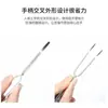 Pinzas en forma de X para dar forma a las uñas, pinzas multifuncionales para dar forma a la manicura, utilizadas para construir y dar forma a extensiones de cristal de fototerapia y puntas de uñas de papel