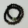 Popular Pulseira de Contas de Bambu Estilo Chinês, Design Retrô de Nicho, Pulseira de Contas de Madeira, Presente de Luxo para Melhores Amigas