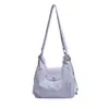 Bolso Tote Casual y Sencillo para Viajes Diarios de Mujer 2025 Invierno Nuevo Estilo de Gama Alta Ligero Versátil Mochila de un Solo Hombro