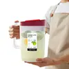 Refrigerador Japonés Transfronterizo Hervidor de Agua Fría Taza de Agua Fría Gran Capacidad Cubo para Bebidas de Verano Hervidor para Cold Brew Hervidor de Agua Fría Refresco Plástico