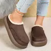 Colección Otoño 2026: Pantuflas de Moda para Mujer Tallas Grandes, Casuales y Cómodas, Estilo Europeo y Americano, de Piel Sintética, para Usar en Exteriores