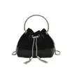 Bolso de Mano Estilo Coreano para Mujer 2025 Nueva Moda Bolso de Cadena Versátil Bolso Cubo Casual Bolso Cruzado de Hombro Único de Nicho