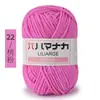 Fio de Lã Quatro Fios Algodão Leite 4 Fios Fio para Boneca Algodão Coreano Médio-Grosso Para Bebê Crianças Crochê Tricô à Mão Fio Atacado Yicotton