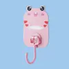 Gancho de Dibujos Animados Lindo con Adhesivo Fuerte para Colgar Llaves Detrás de la Puerta, Pegatina Creativa sin Rastro para Cocina, Colgador de Pared para Baño sin Taladro