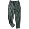 Calças casuais de corte tridimensional 3D funcional ao ar livre primavera e outono calças esportivas masculinas com elastano e cintura reta e de cor sólida