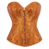Comércio exterior fornecimento retro palácio jacquard afunilamento da cintura modelador top outerwear europeu e americano noiva vestido de noite camada base espartilho