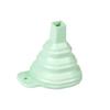 Embudo retráctil plegable pequeño de silicona para drenaje de aceite doméstico, embudo pequeño para aceite líquido, escurridor de aceite.
