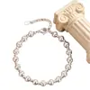 Pulsera de Cuentas de Ojo de Gato de la Fortuna Estilo Nuevo Chino Cepillado, Diseño de Nicho con un Ambiente Fresco y Elegante, Joyería de Mano de Lujo Ligero