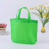 Bolsas de mano ecológicas no tejidas para regalos publicitarios bolsas de compras se puede imprimir logo diseño gratuito