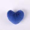 Pelota de Peluche Corazón de Melocotón Creativa Material Hecho a Mano para Bricolaje Pelota de Peluche de Imitación Bolsa para Llaves Accesorios de Joyería Colgante de Peluche con Forma de Corazón