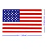 Decoración Exterior Bandera Americana Transfronteriza Día de la Independencia Bandera Colorida Venta al por Mayor Bandera de Estrella y Raya Americana Bordada de Tela Oxford 210D