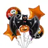 Balões Temáticos de Halloween da Amazon 2026 Festival dos Fantasmas Decoração de Cena de Aniversário Balões de Festa