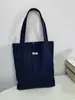 Bolso de Lona de Mezclilla para Hombres y Mujeres, Bolso Tote de Hombro de Gran Capacidad, Para Viajes al Trabajo, Casual, De Gama Alta, Bolso de Mano Simple y Versátil