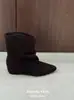 Botines de punta fina que no cansan los pies, nuevo estilo otoño e invierno 2026, elegantes y estilizados, botas ajustadas versátiles, botines de moda