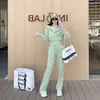 Conjunto Deportivo Casual para Mujer 2026 Principios de Primavera Nuevo Estilo Coreano Sudadera con Capucha Pantalones Jogger de Cintura Alta con Cordón Conjunto de Dos Piezas