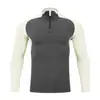 Camiseta Deportiva para Hombre Amazon Corte Ajustado Cómoda Manga Larga Deportiva Exterior Running Fitness Camiseta Deportiva para Hombre