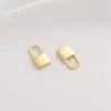 Pingente de estrela de seis pontas com zircônia incrustada em ouro 14K, formato de coração, abelha, rabo de peixe, pulseira faça você mesmo, pingente de corrente para clavícula