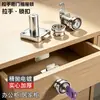 Cerradura de cajón de cabeza plana para escritorio, cerradura de gabinete, cerradura de armario, cerradura de mueble, cerraduras opcionales con llave y manija, cerradura de cajón
