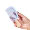 Mini Peine de Helado para Peinar el Cabello para Niñas con Cabello Largo Peine para Cabello Liso Peine Grande para Dormitorio de Estudiantes Dientes Suaves Peine de Plástico Portátil