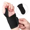 Muñequera Abierta Presurizada de Baloncesto para Fitness, Protector de Mano Ajustable, Correa de Muñeca Envolvente, Muñequera Presurizada Anti-Esguince