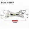 Llave Multifuncional para Baño Llave Hexagonal Abierta para el Hogar Llave para Ducha Herramientas Especiales para Fontanería Accesorios de Reparación