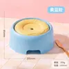 Bebedero Flotante a Prueba de Salpicaduras para Mascotas, Forma de Rosquilla, Diseño de Boca Seca, Bebedero Flotante, Recipiente para Beber Antiderrames, Dispensador de Agua Antideslizante