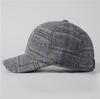 Gorra de béisbol con protección para los oídos para hombre de mediana edad, para otoño e invierno, para papá, para anciano, abuelo, con forro polar cálido.