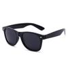 Gafas de sol unisex promocionales transfronterizas, regalo publicitario, material de protección ambiental simple, gafas de sol PC/RPET/ABS