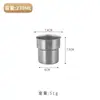 Taza de Café Creativa de Acero Inoxidable 304, Taza Portátil de Aspecto Elevado y Elegante, Taza Plegable para Picnic al Aire Libre y Camping, Taza para Bebidas de Restaurante