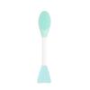 Pincel de máscara facial de silicone cabeça macia especial para máscara de lama dupla face dupla finalidade limpeza massageador facial máscara ferramentas de maquiagem beleza atacado