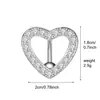 Joyería para piercing de cuerpo humano clavo de ombligo cruz venta caliente transfronteriza anillo de ombligo hebilla de ombligo clásica europea y americana fabricantes mayoristas clavo de ombligo