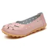 35-46 zapatos de la suerte Nido de Pájaro verano zapatos de mujer huecos Baotou zapatos para madre suela de tendón de res Zapatos de frijol fabricantes mayoristas