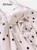 2025 Marca Ropa Infantil Verano Nuevo Falda para Niñas Estilo Occidental Estilo Coreano Vestido de Tirantes de Verano Polka Dot Falda de Princesa