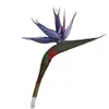 Novo Estilo Ave-do-Paraíso Planta de Borracha Macia para Decoração de Casa, Design de Espaço, Flores Artificiais para Casamento Atacado, Flores Artificiais