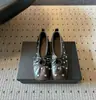 Sapatos baixos de cadarço com laço em renda francesa, sapatos Mary Jane da moda com bolinhas e bico quadrado, sapatos de dirigir com sola macia para mulheres